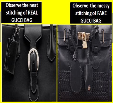 gucci neck bow fake|gucci bag stitching.